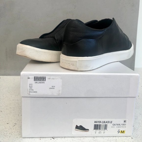 Vince Leather Womens Shoes 9 M Mayer - Picture 1 of 4